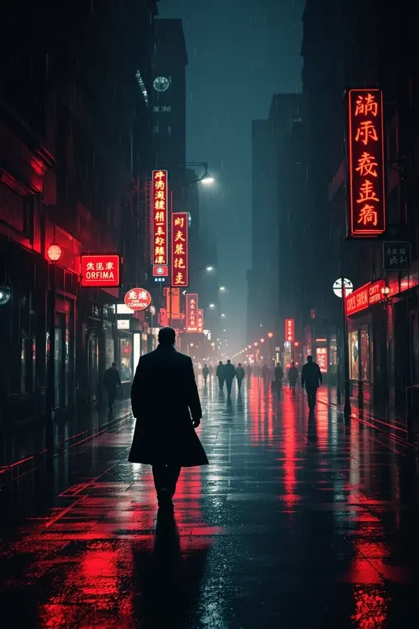 霓虹夜行